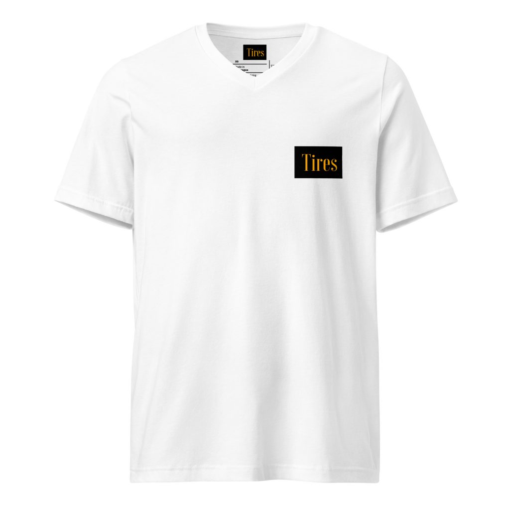 Unisex Short Sleeve V-Neck T-Shirt